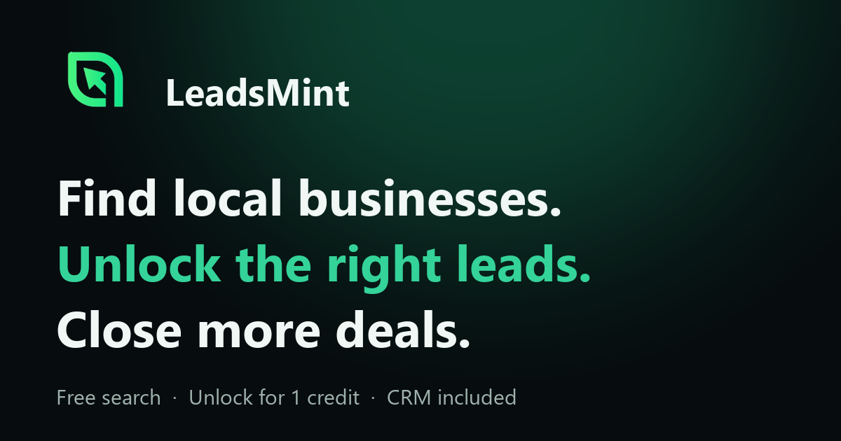 LeadsMint screenshot 1 of 1